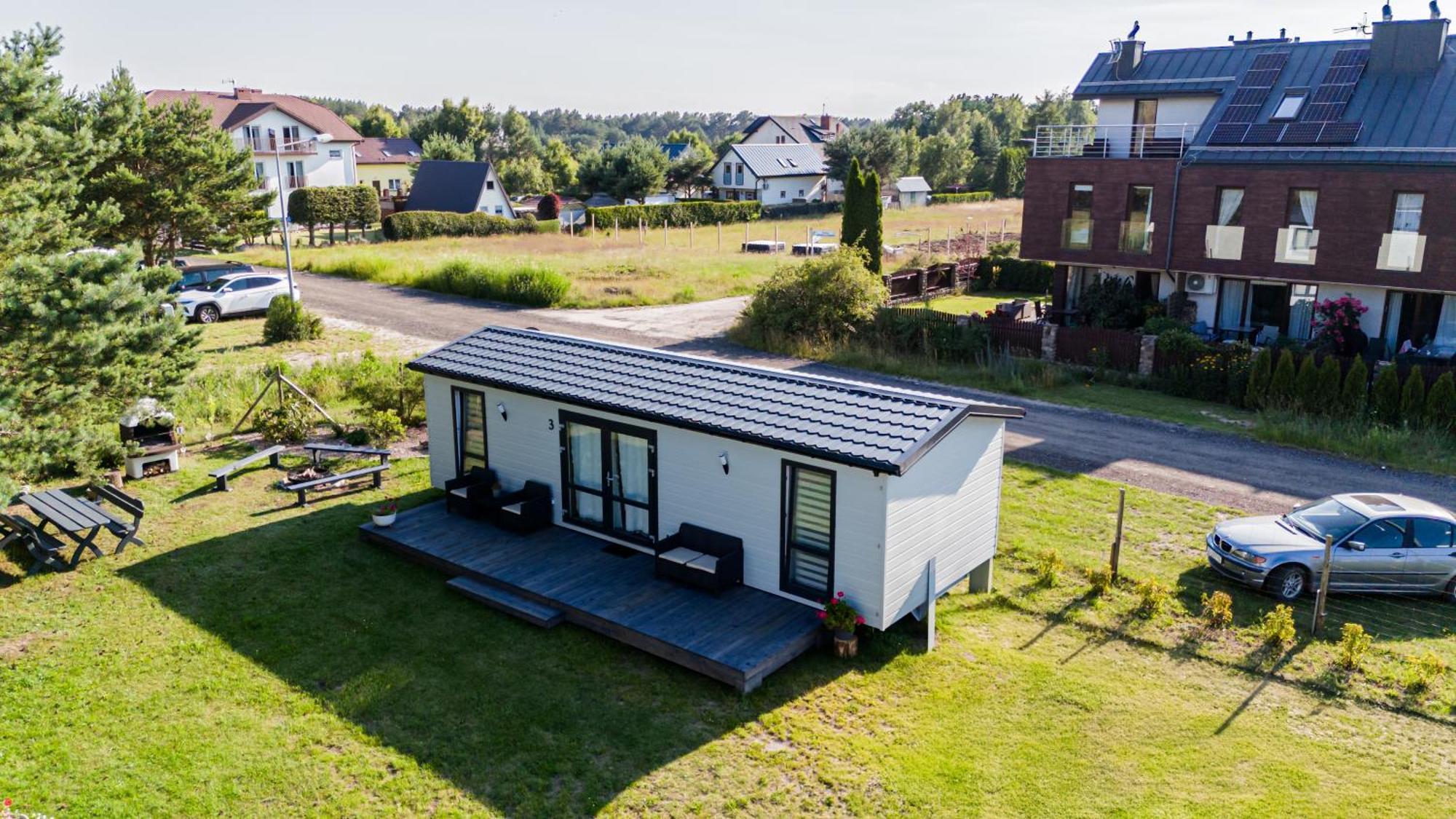 "Agus" Komfortowe I Nowczesne Domki W Cichej Okolicy Niedaleko Plazy Ostrowo  Exterior photo